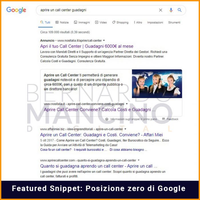 Consulenza Digital Marketing - SEO Posizionamento organico